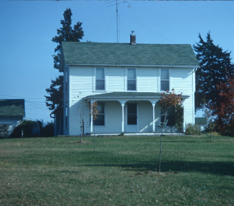 Photograph at the home used as the Winger Residence.